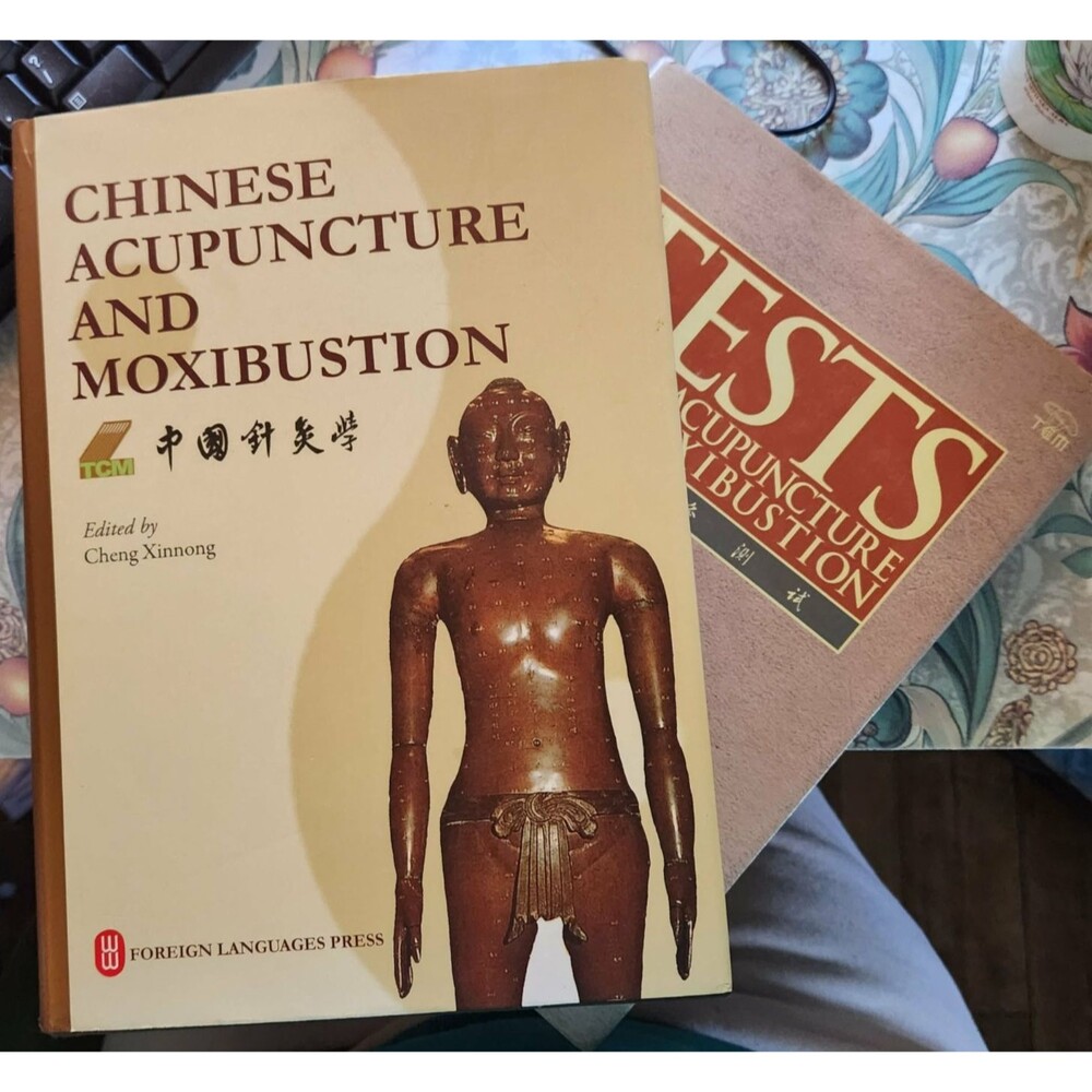 Chinese Acupuncture and Moxibustion SET | 4th Ed 2019 + rare TESTS exam book!